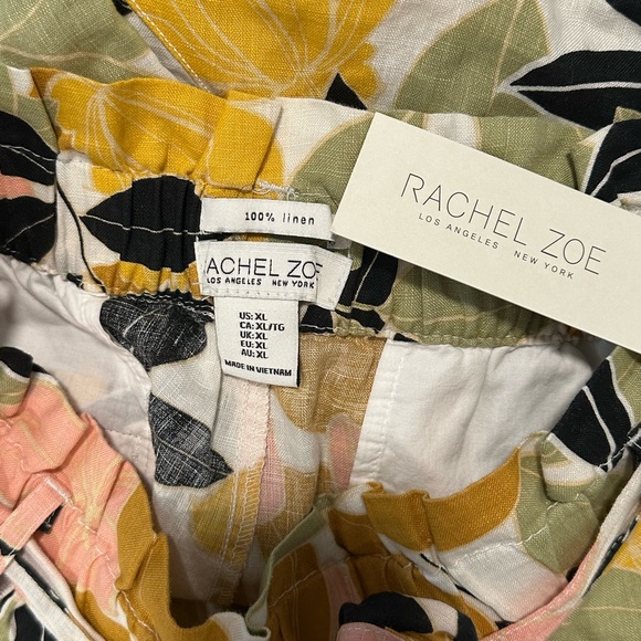 Rachel Zoe Multicolor Floral Linen Shorts - Picture 2 of 3